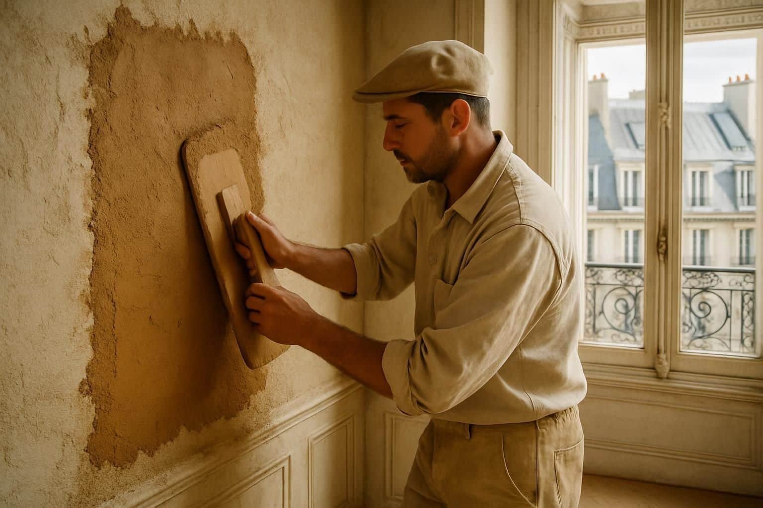 Artisan spécialisé en enduit à l'argile à Paris. Terramano vous propose des solutions naturelles et écologiques pour vos murs, alliant savoir-faire traditionnel et qualité.