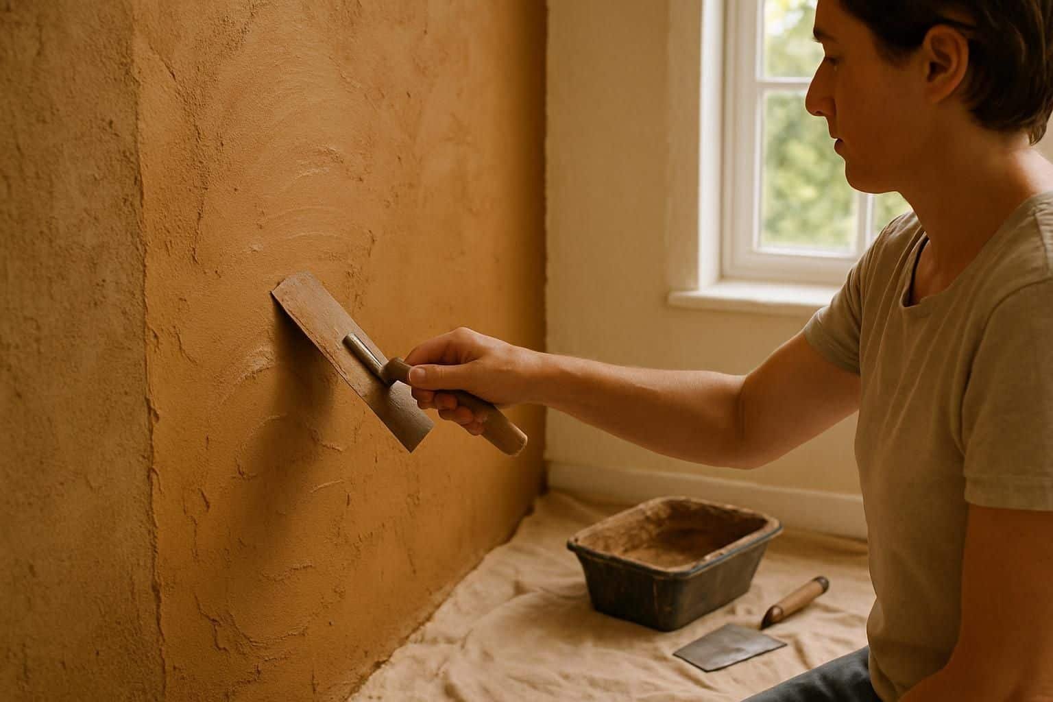 Découvrez notre guide complet pour apprendre à appliquer un enduit d'argile sur vos murs facilement et efficacement, pour un résultat naturel et écologique.