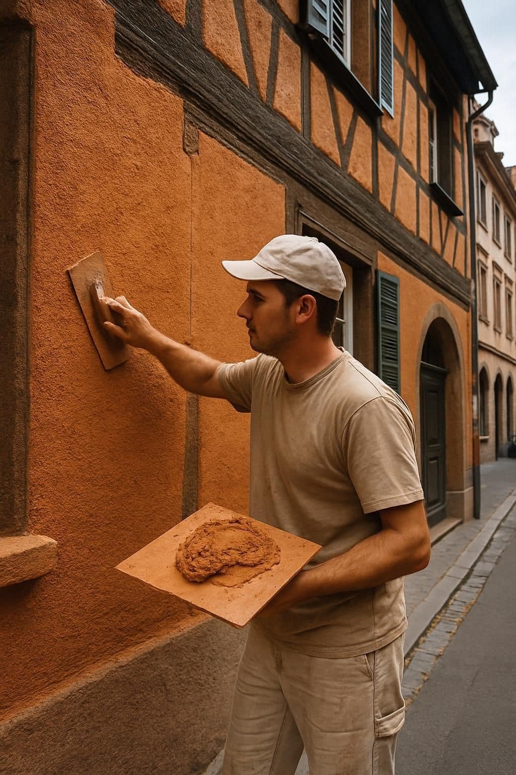 Découvrez nos artisans spécialisés en enduit argile à Strasbourg, experts en rénovation naturelle pour un habitat sain et écologique.