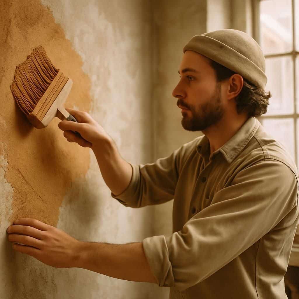 Découvrez nos astuces pour appliquer un badigeon d'argile, une solution naturelle et écologique pour des murs sains et respectueux de l'environnement.