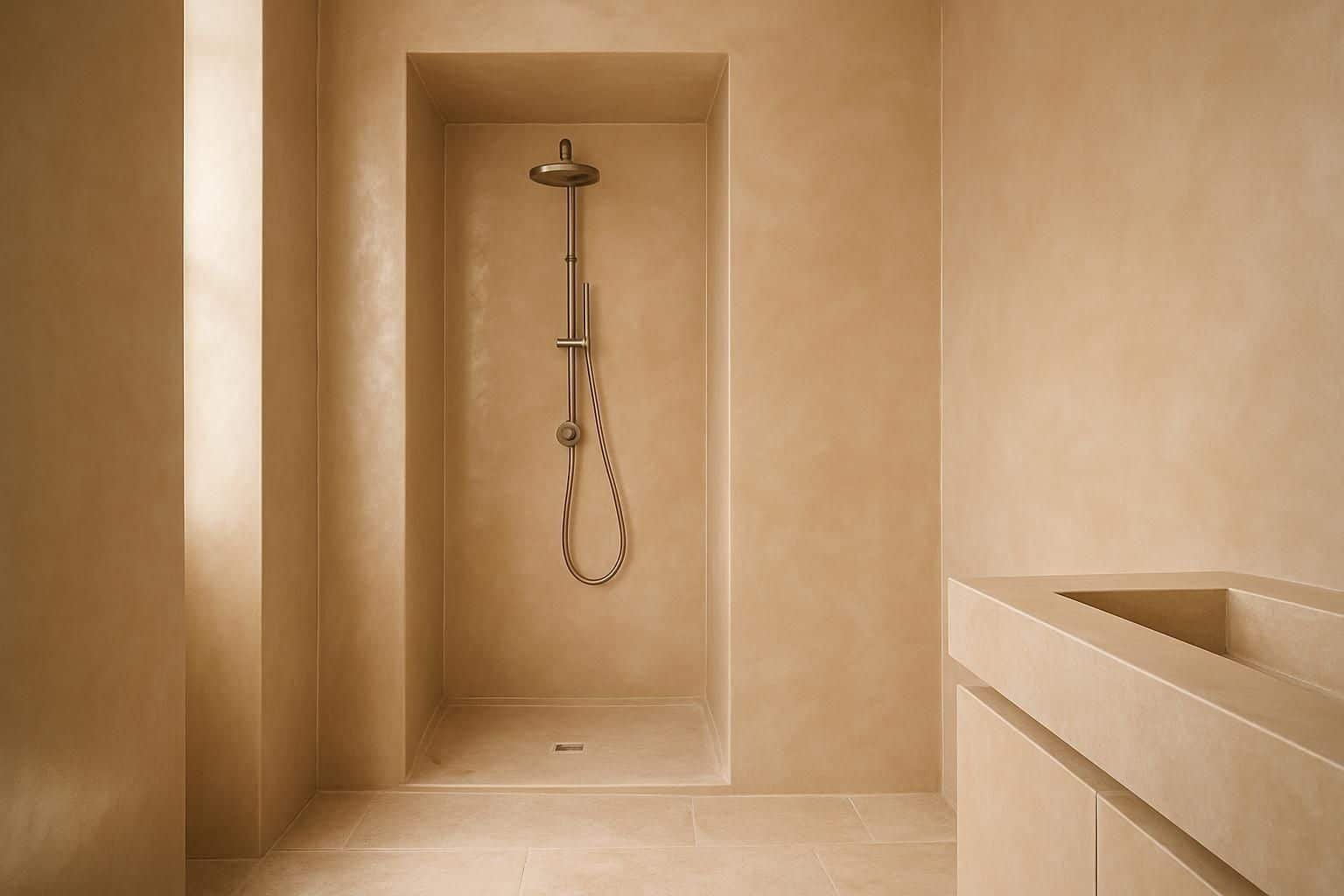 Découvrez notre guide complet pour réussir votre douche en tadelakt et obtenir une finition parfaite, alliant esthétique et étanchéité grâce à cette technique traditionnelle marocaine.