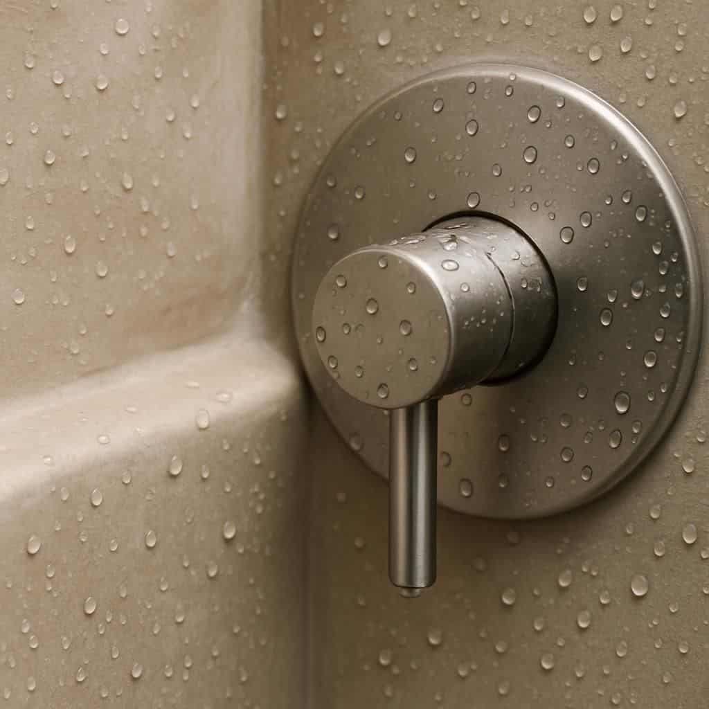 Découvrez notre guide complet pour réussir votre douche en tadelakt et obtenir une finition parfaite, alliant beauté naturelle et étanchéité optimale.