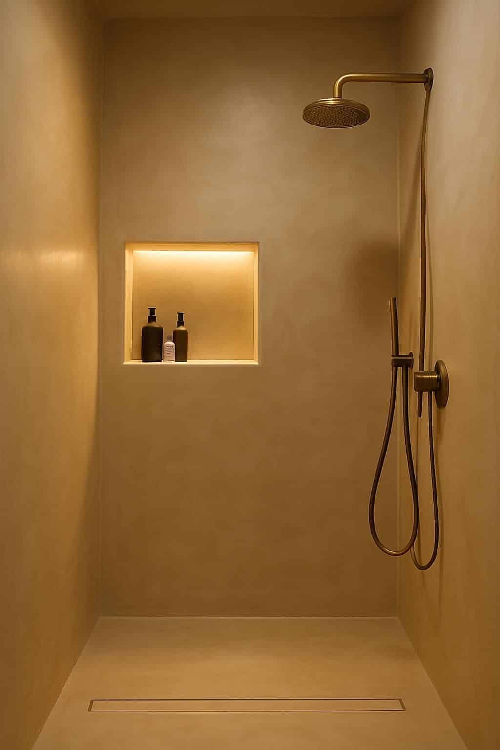 Découvrez notre guide complet pour réussir votre douche en tadelakt et obtenir une finition parfaite, alliant esthétique et étanchéité dans votre salle de bain.