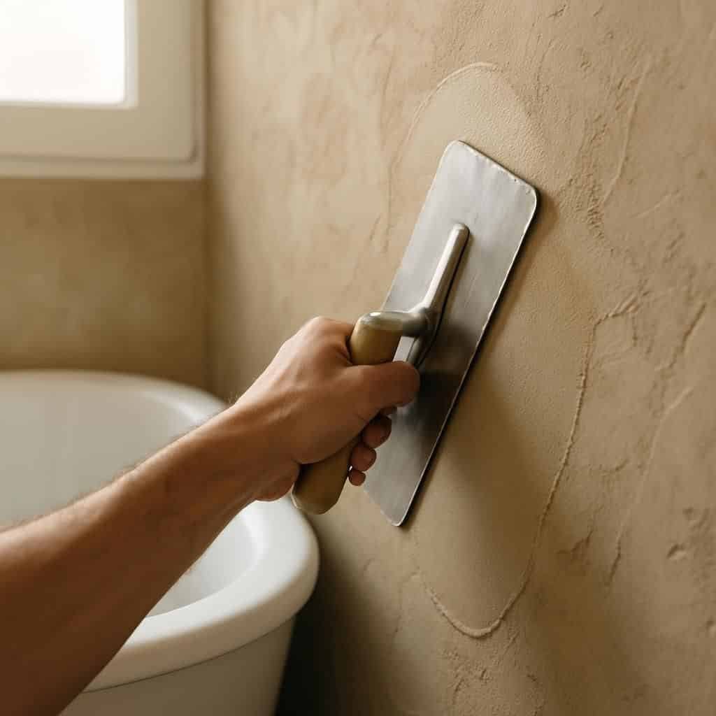 Découvrez notre guide complet sur l'enduit naturel pour salle de bain, avec des conseils pratiques pour un résultat esthétique, sain et durable.