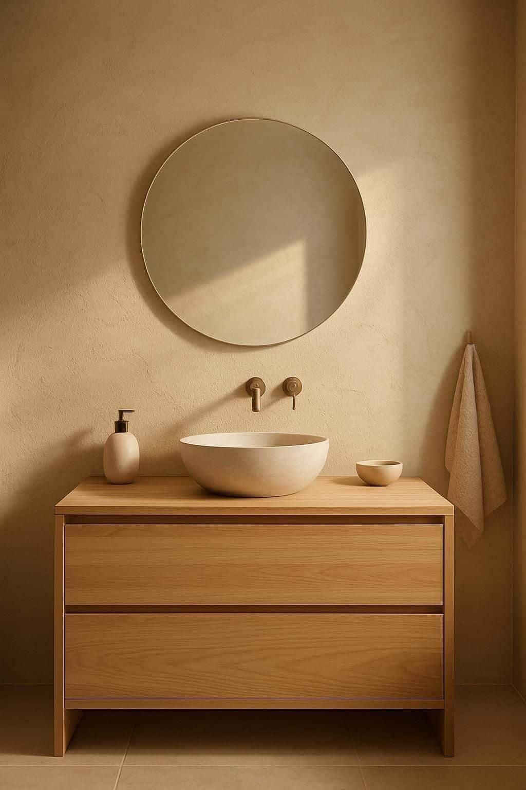Découvrez les avantages de l'enduit à l'argile pour une salle de bain naturelle, écologique et saine, alliant esthétique et bien-être.