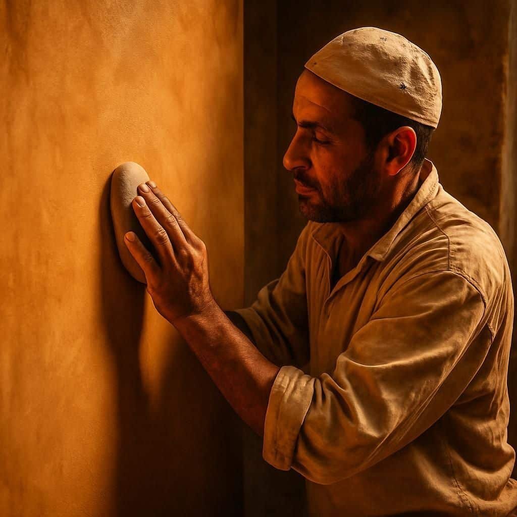 Découvrez notre guide complet pour réussir la recette du tadelakt, cet enduit marocain traditionnel, et apportez une touche d'élégance et d'authenticité à vos murs.