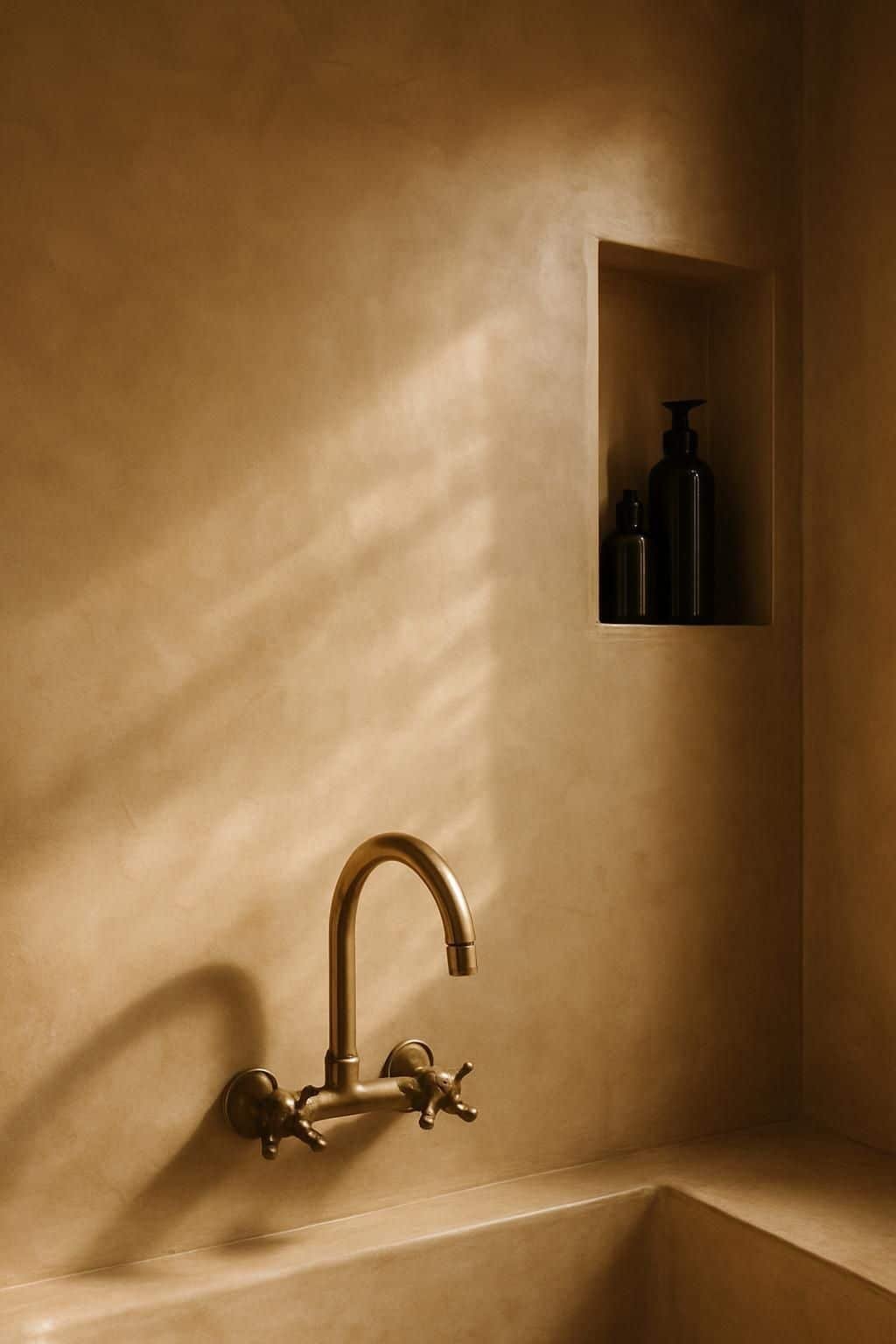 Découvrez le Tadelakt beige naturel, un enduit décoratif élégant qui apporte charme et authenticité à vos murs. Parfait pour un intérieur chaleureux et raffiné.