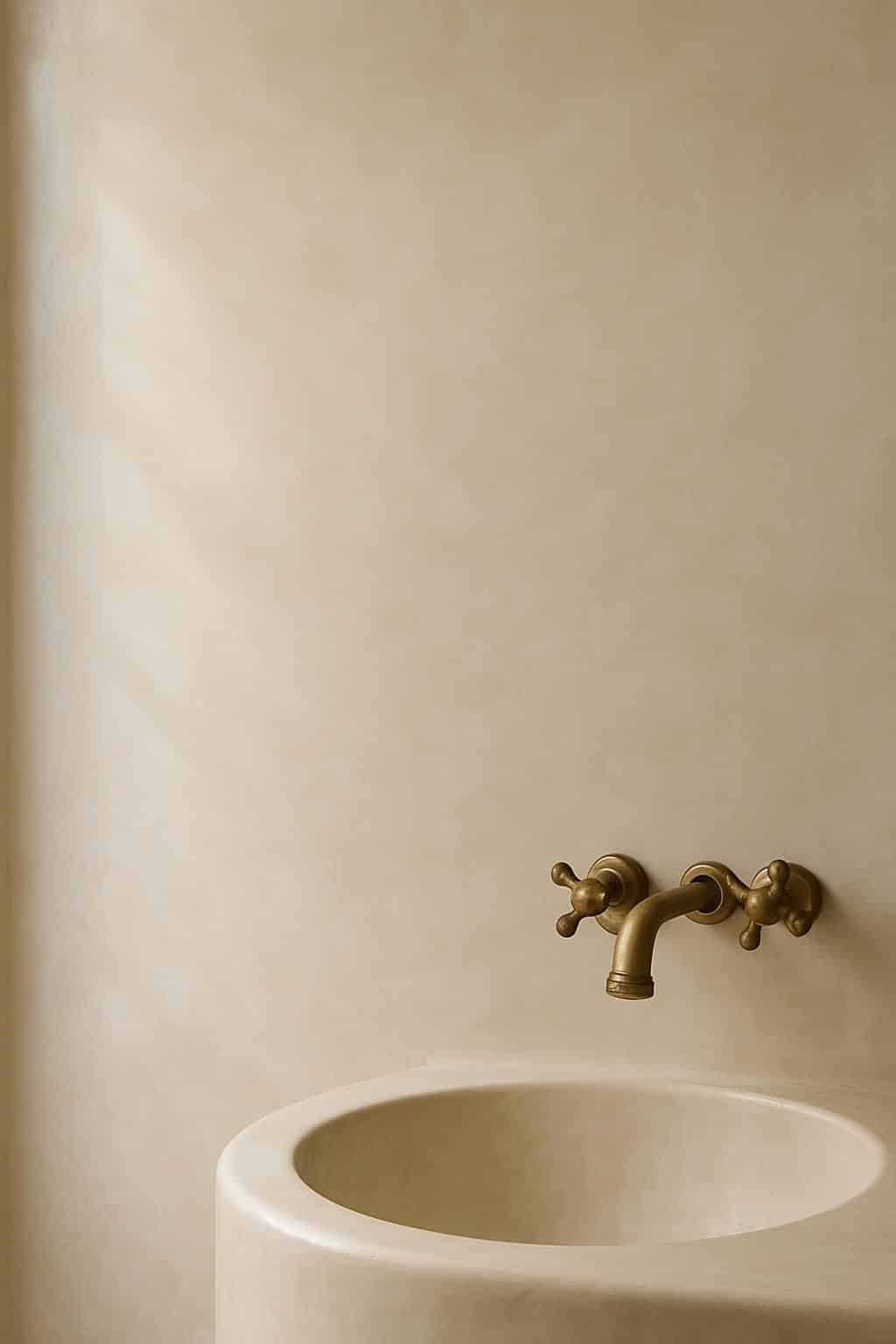 Découvrez le Tadelakt blanc pur, un enduit naturel et élégant qui sublime vos murs avec une finition lisse et raffinée, idéale pour une décoration authentique et moderne.