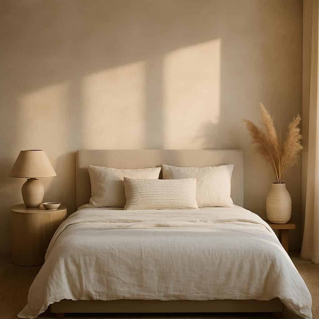 Découvrez le tadelakt pour votre chambre, une finition naturelle et élégante qui apporte chaleur et authenticité à votre intérieur.