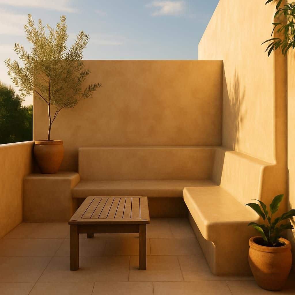 Découvrez le Tadelakt extérieur, un enduit marocain traditionnel pour sublimer vos murs avec élégance et durabilité, alliant esthétique naturelle et protection optimale.
